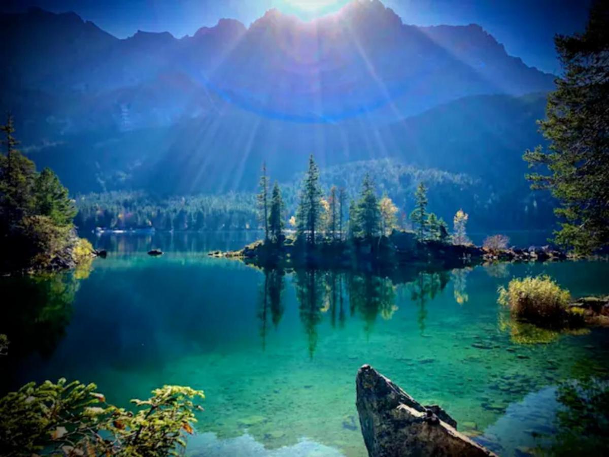 Panoramahaus Hopfner Naehe Zugspitze Und Eibsee การ์มิช-พาร์เทนเคียร์เชน ภายนอก รูปภาพ